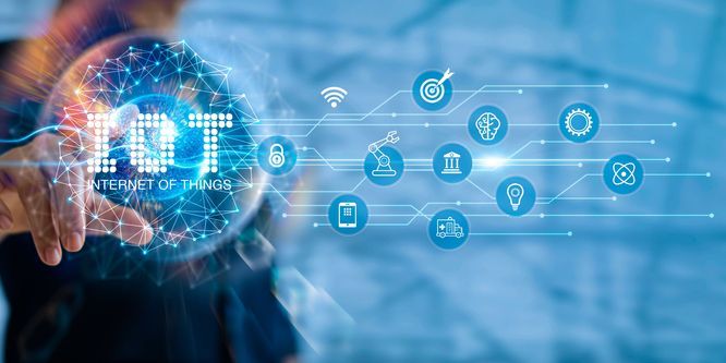 A concept image of an Internet of things solutions architect.